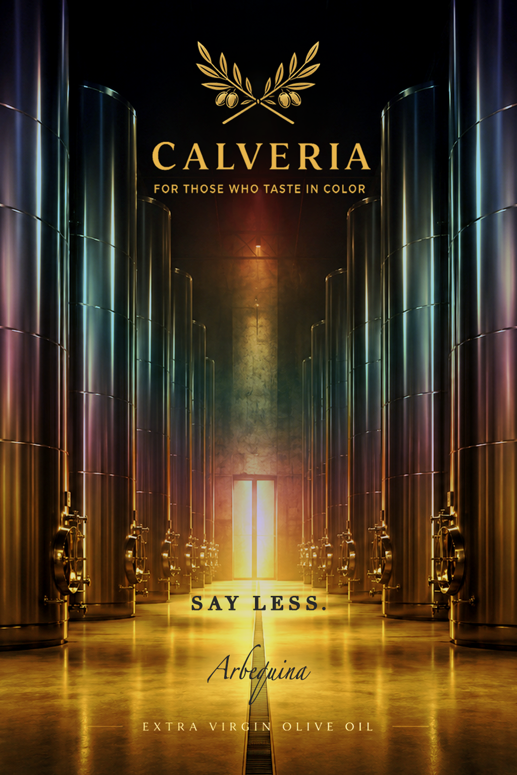 Calveria cellar visual anchoring the Platinum membership section